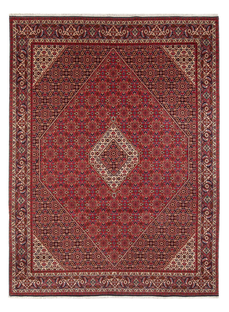 Perski dywan - Bijar - Royal - 358 x 249 cm - czerwony