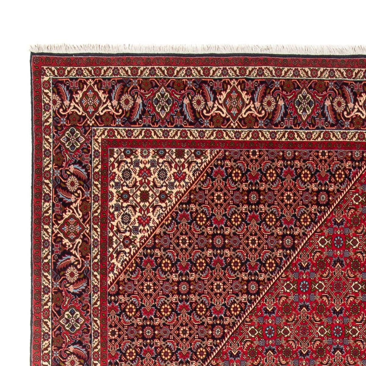Perski dywan - Bijar - Royal - 358 x 249 cm - czerwony