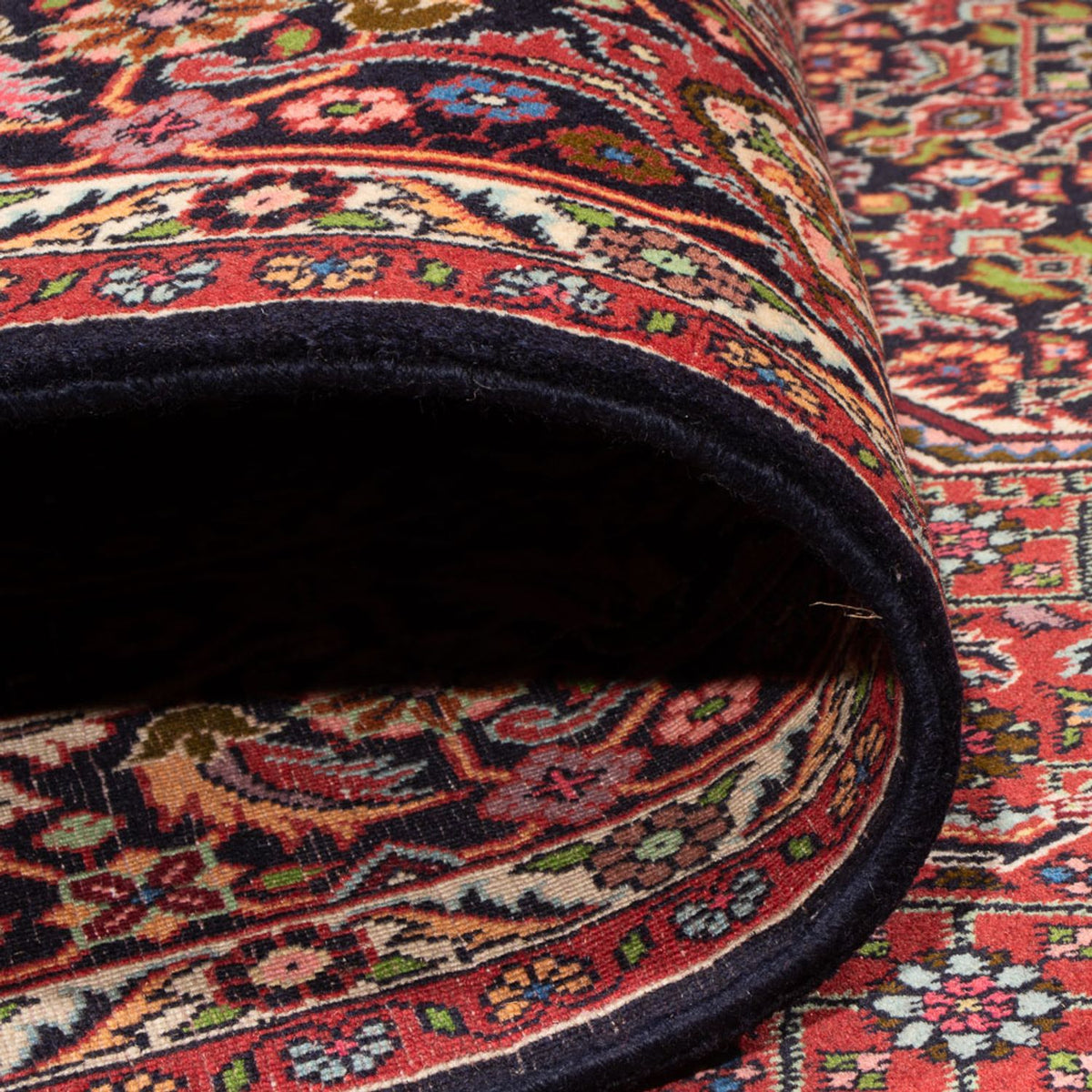 Perski dywan - Bijar - Royal - 352 x 248 cm - ciemna czerwień