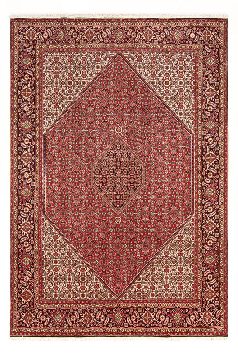 Perski dywan - Bijar - Royal - 298 x 203 cm - czerwony