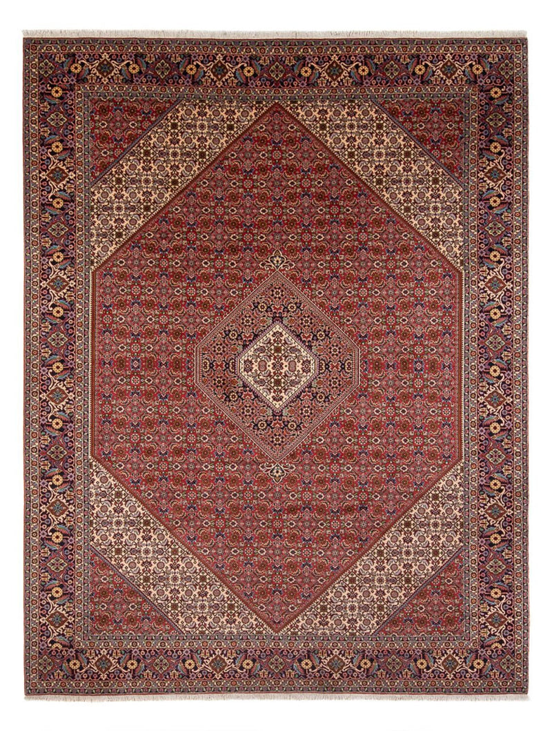 Perski dywan - Bijar - Royal - 339 x 249 cm - ciemna czerwień