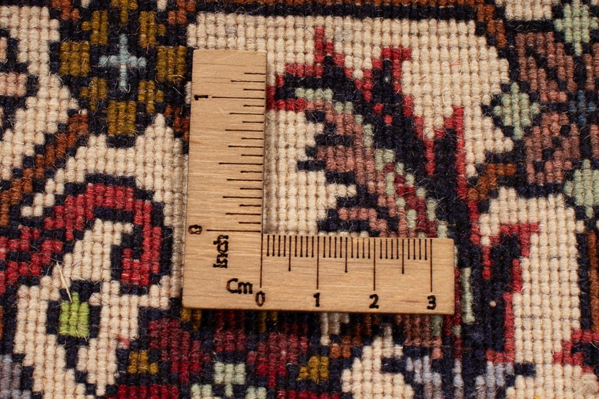 Perski dywan - Bijar - Royal - 299 x 244 cm - ciemna czerwień