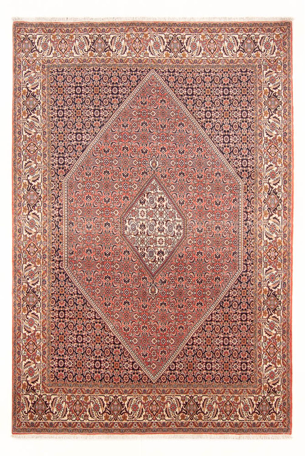 Perski dywan - Bijar - Royal - 286 x 194 cm - czerwony