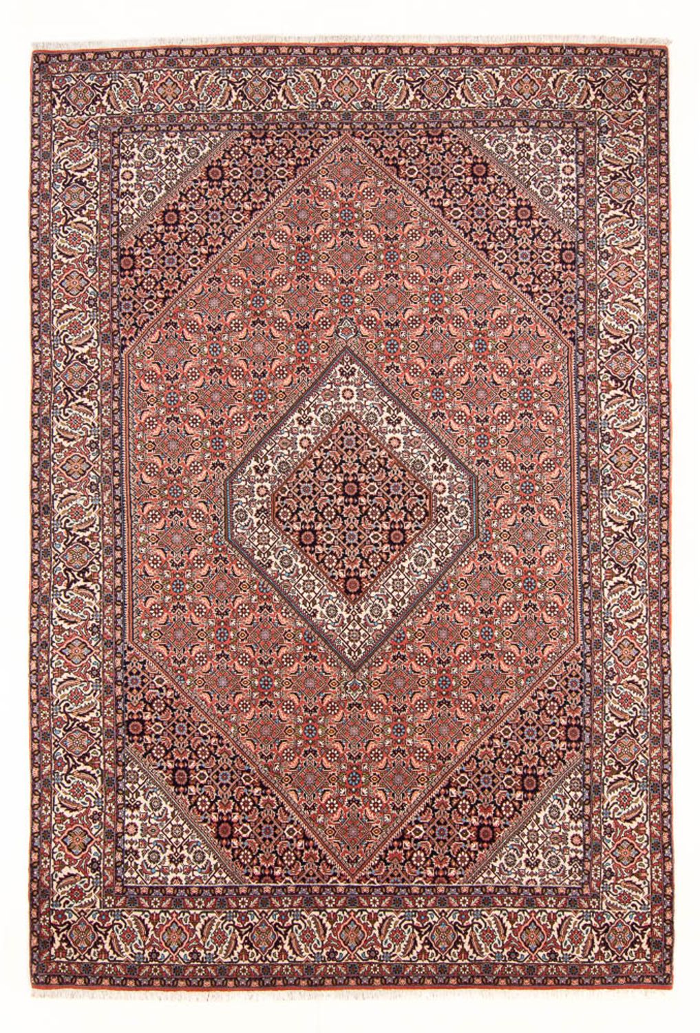 Perski dywan - Bijar - Royal - 291 x 202 cm - czerwony