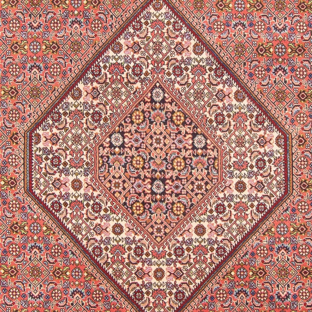 Perski dywan - Bijar - Royal - 297 x 198 cm - czerwony