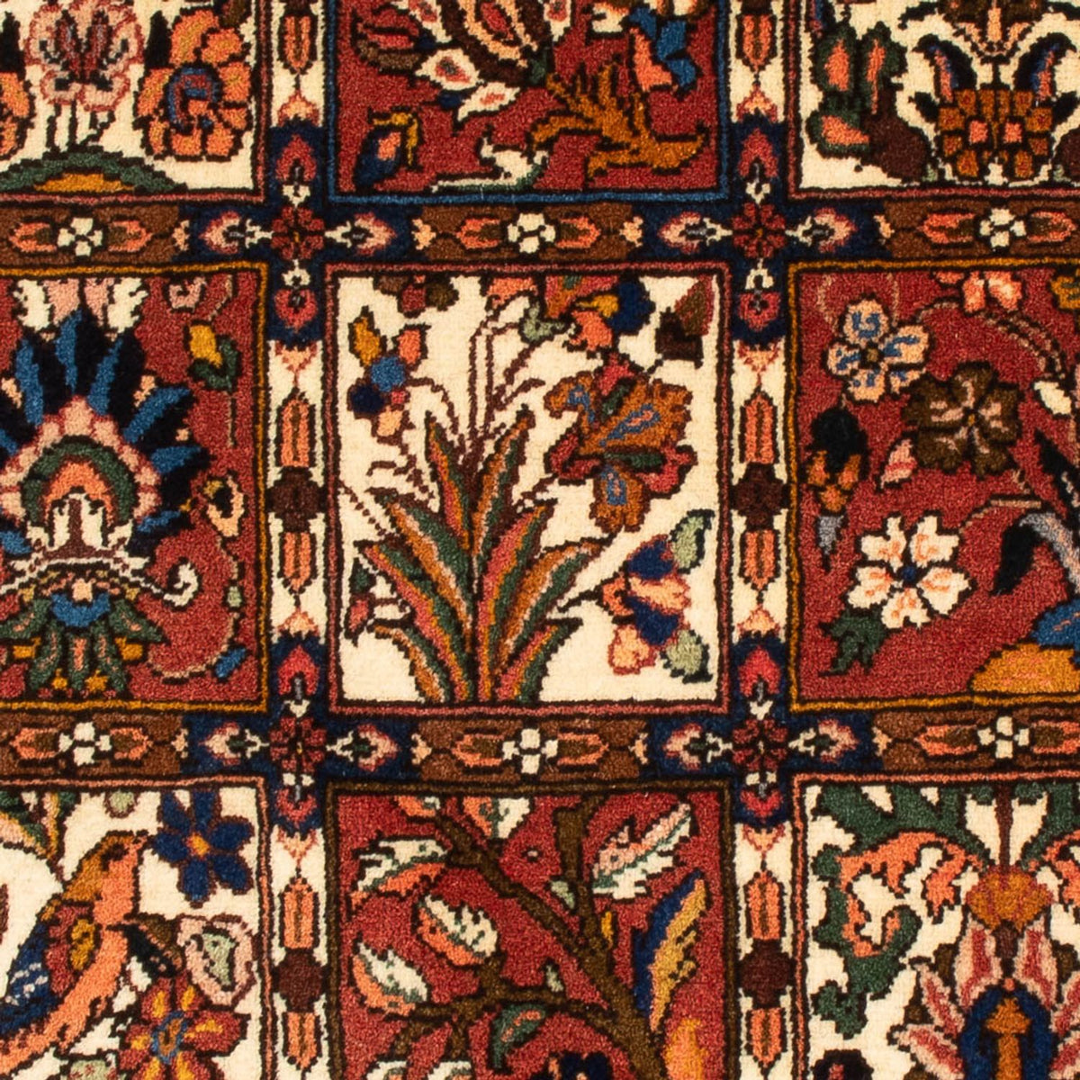 Perski dywan - Nomadyczny - 102 x 64 cm - wielokolorowy