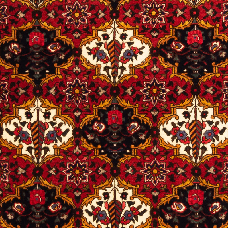 Perski dywan - Nomadyczny - 159 x 110 cm - bordowa czerwień