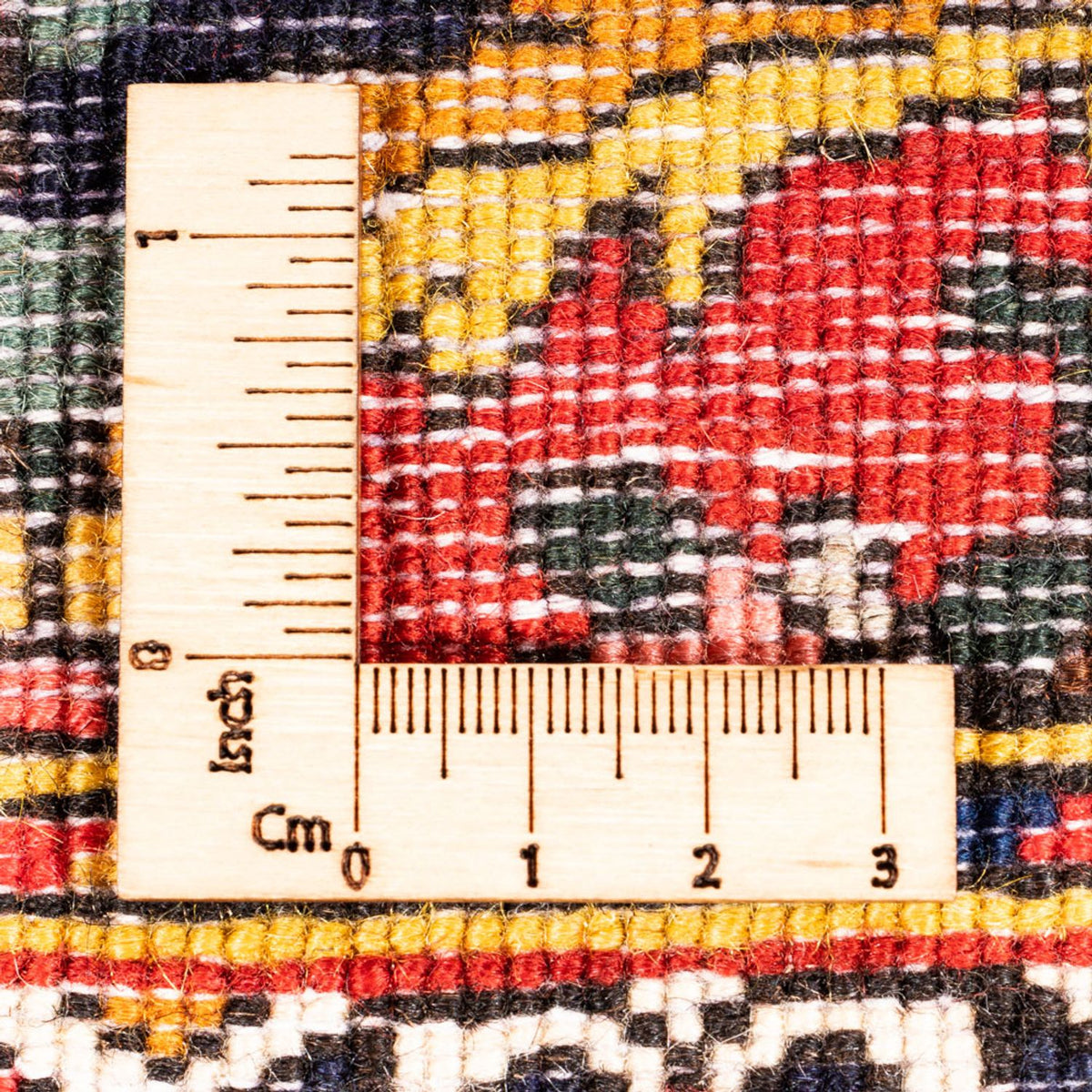 Perski dywan - Nomadyczny - 159 x 110 cm - bordowa czerwień