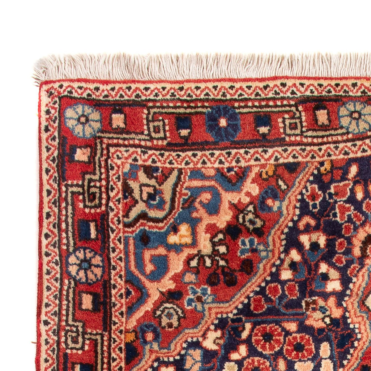 Perski dywan - Nomadyczny - 103 x 66 cm - niebieski