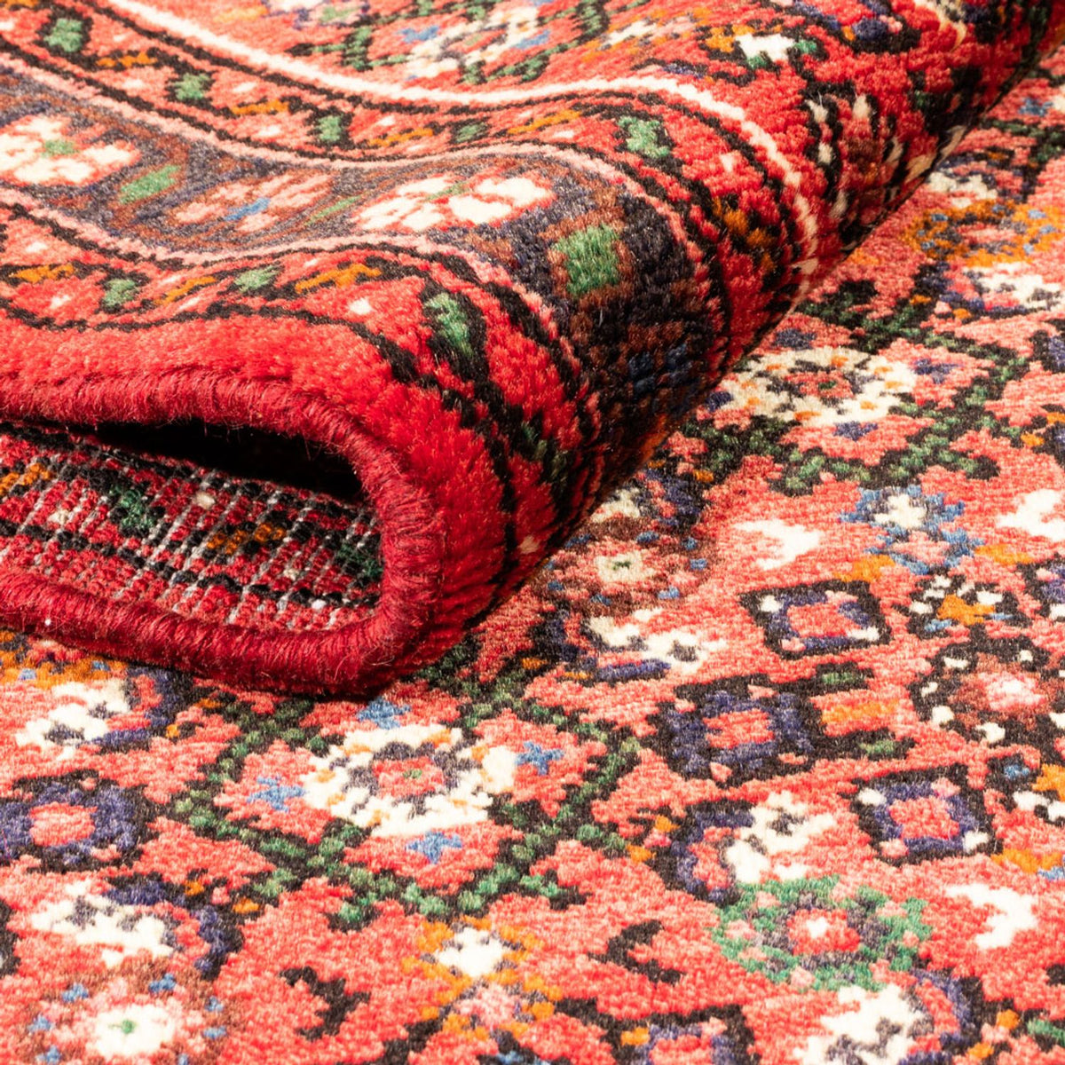 Perski dywan - Nomadyczny - 158 x 100 cm - ciemna czerwień