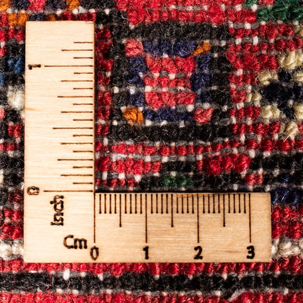 Perski dywan - Nomadyczny - 158 x 100 cm - ciemna czerwień