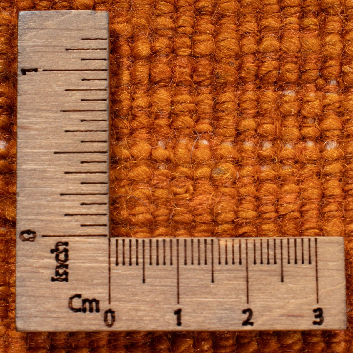 Dywan Gabbeh - perski - 128 x 100 cm - pomarańczowy