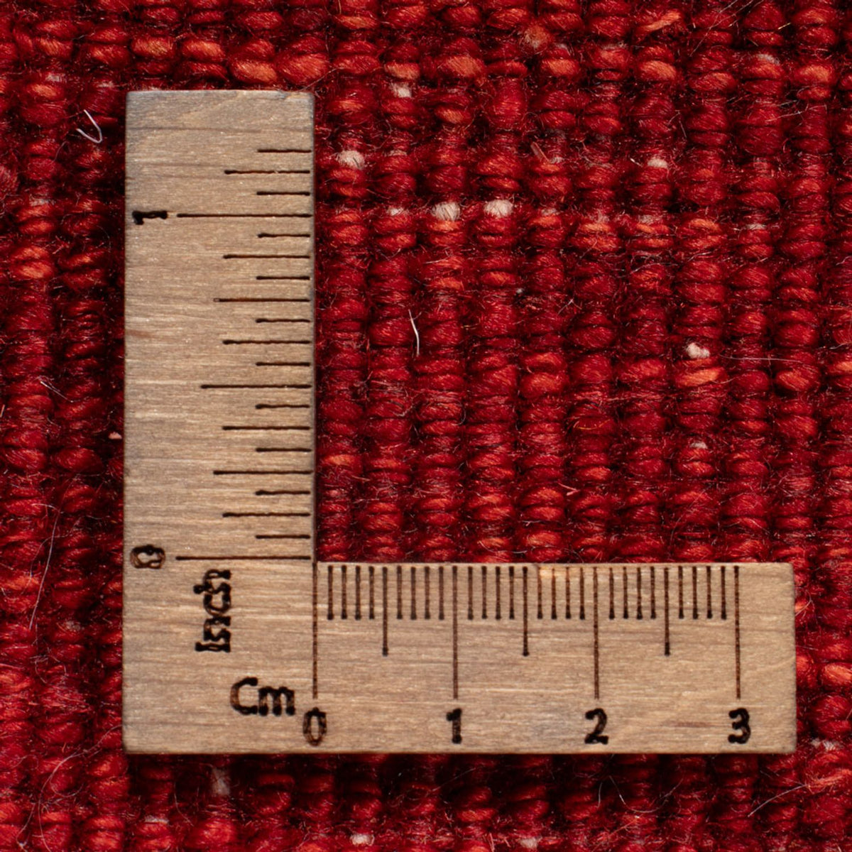 Dywan Gabbeh - perski - 152 x 112 cm - czerwony