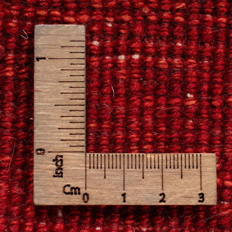 Dywan Gabbeh - perski - 152 x 112 cm - czerwony