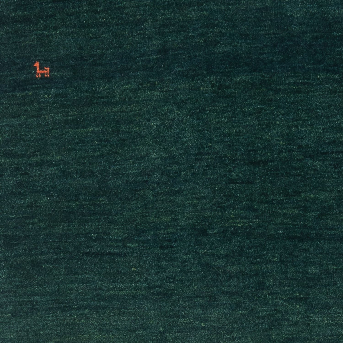 Dywan Gabbeh - perski - 178 x 115 cm - ciemna zieleń