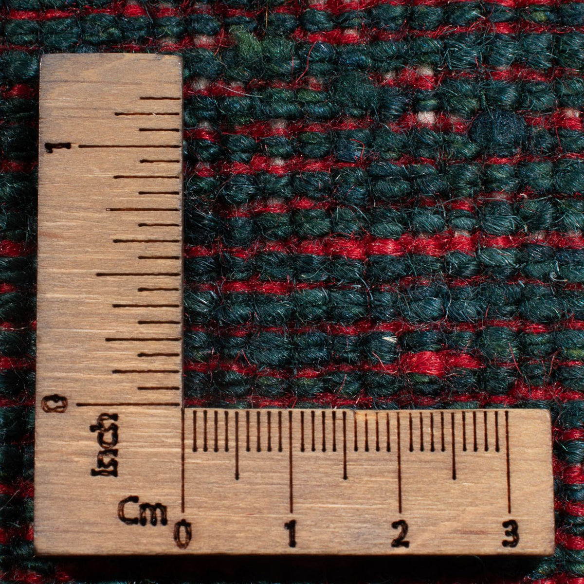 Dywan Gabbeh - perski - 178 x 115 cm - ciemna zieleń