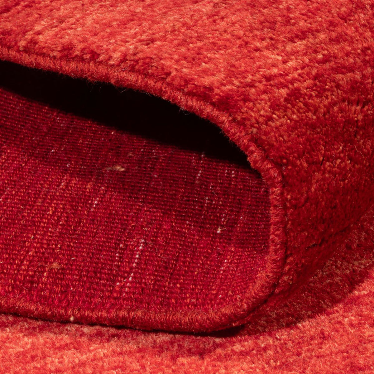 Dywan Gabbeh - perski - 186 x 122 cm - czerwony