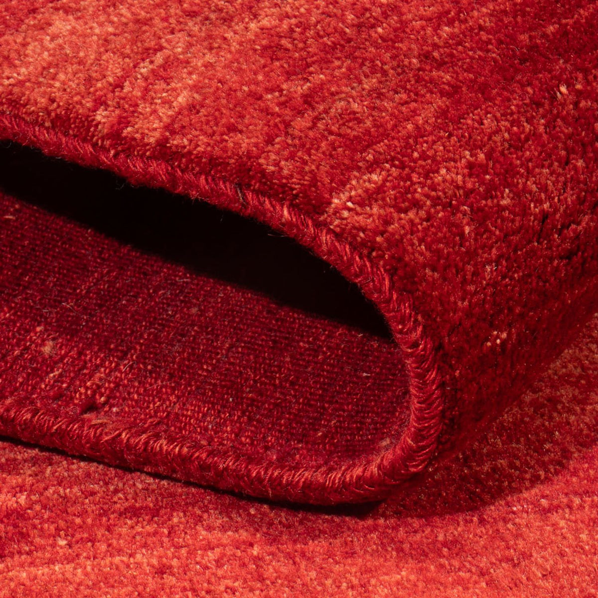 Dywan Gabbeh - perski - 175 x 119 cm - czerwony