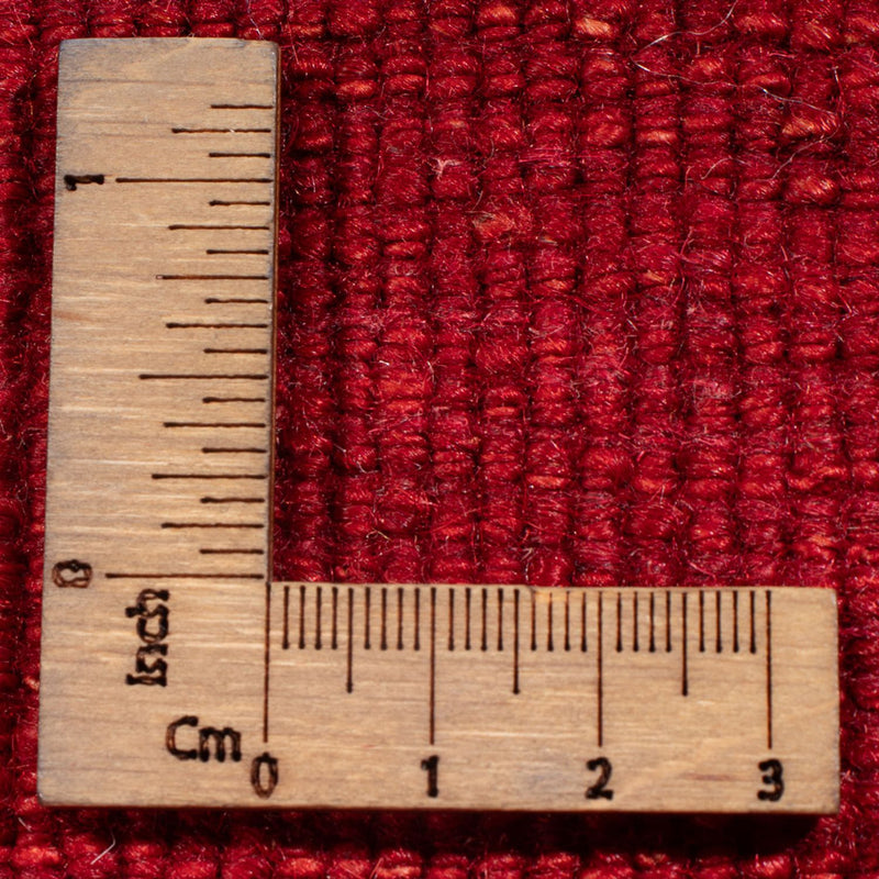 Dywan Gabbeh - perski - 175 x 119 cm - czerwony