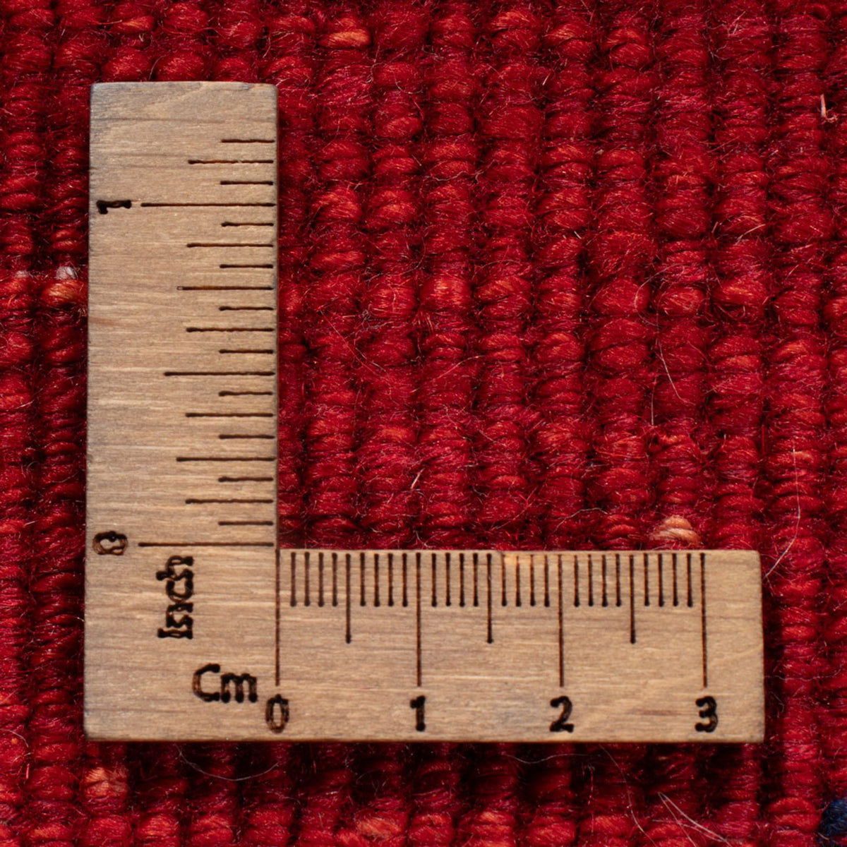 Dywan Gabbeh - perski - 145 x 100 cm - czerwony