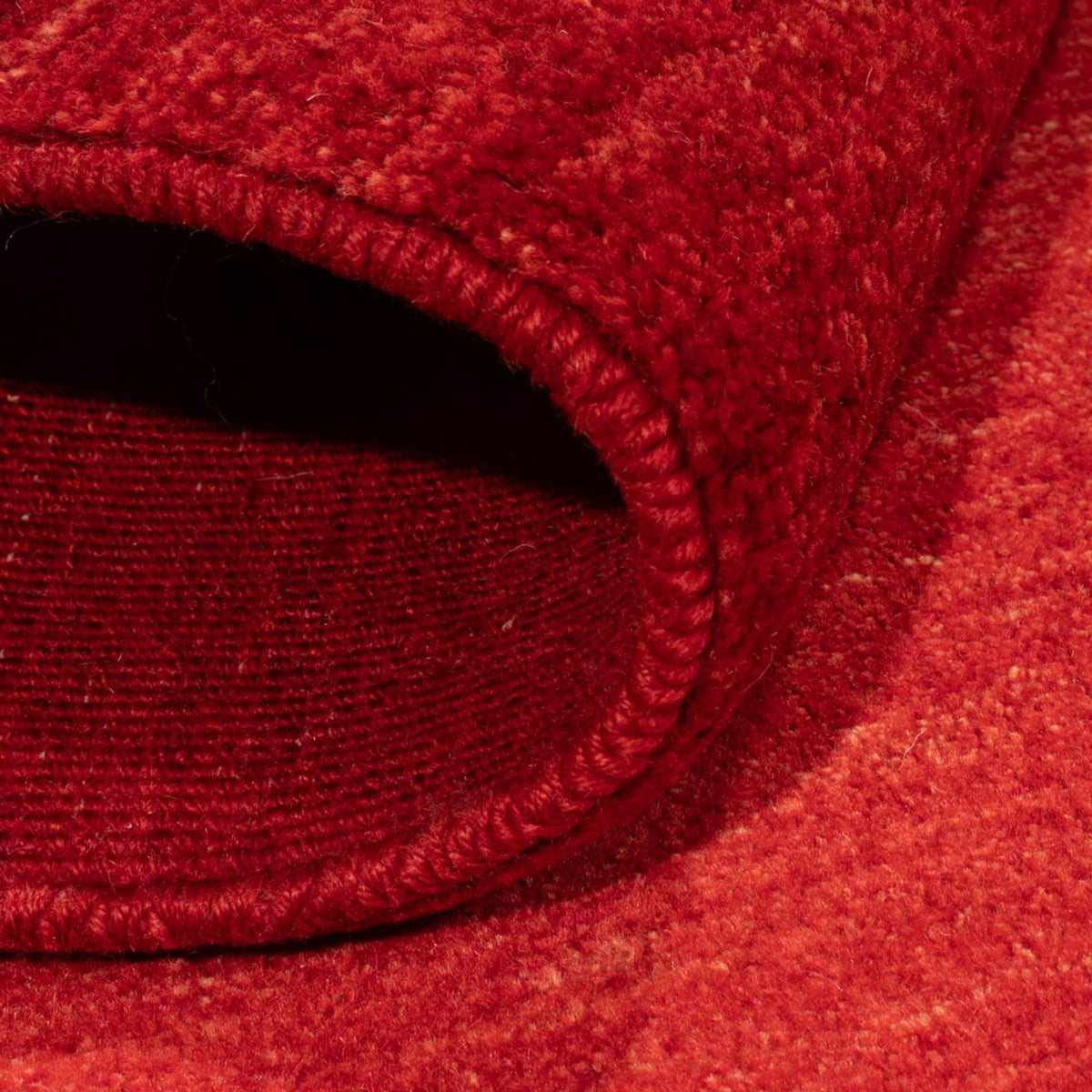 Dywan Gabbeh - perski - 145 x 103 cm - czerwony