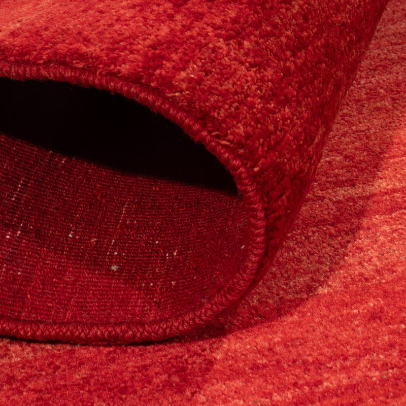 Dywan Gabbeh - perski - 142 x 108 cm - czerwony