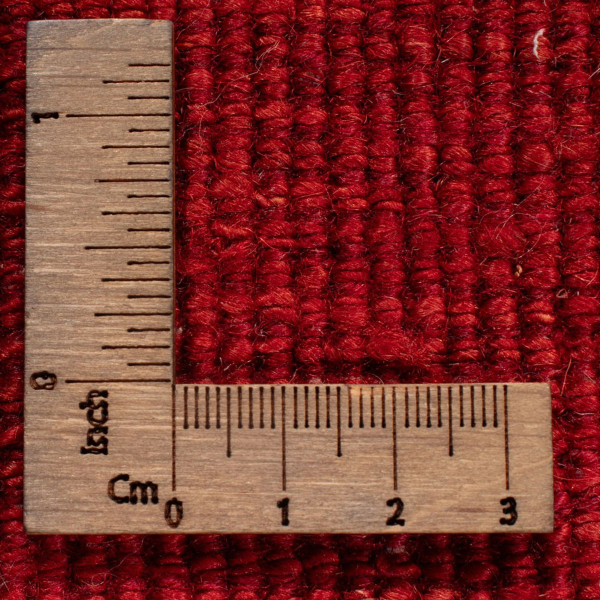 Dywan Gabbeh - perski - 142 x 108 cm - czerwony