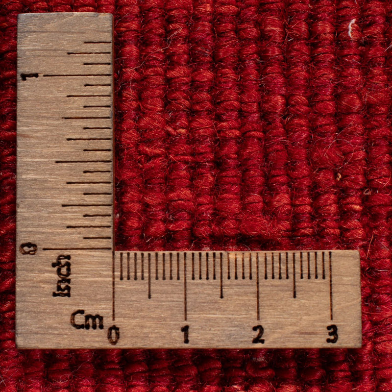 Dywan Gabbeh - perski - 142 x 108 cm - czerwony