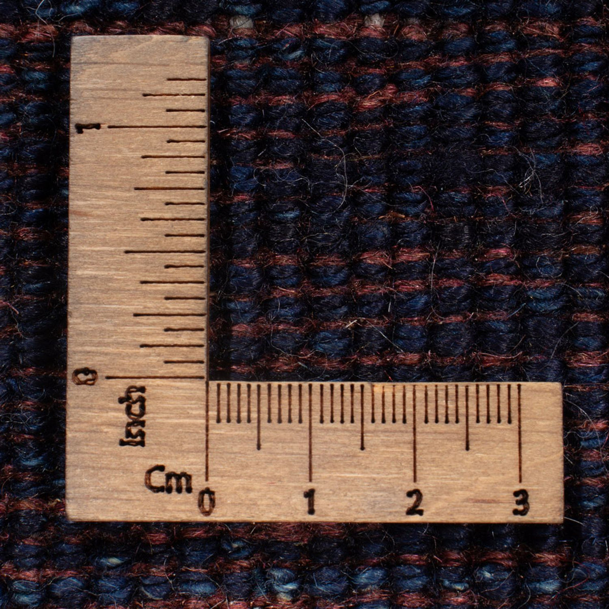 Dywan Gabbeh - perski - 143 x 90 cm - ciemnoniebieski