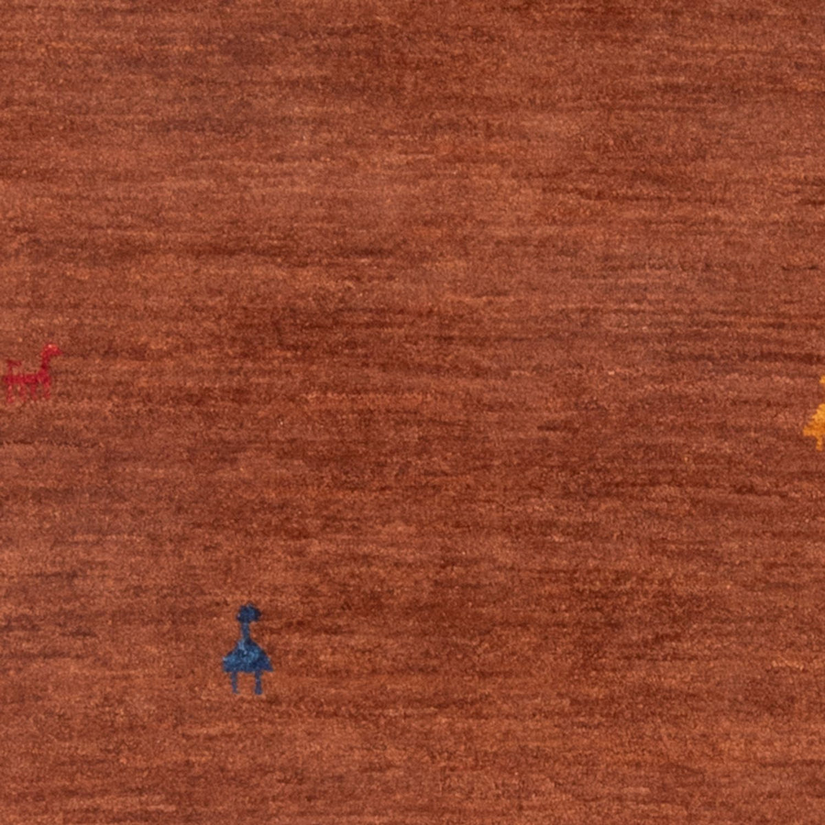 Dywan Gabbeh - perski - 144 x 105 cm - wielokolorowy