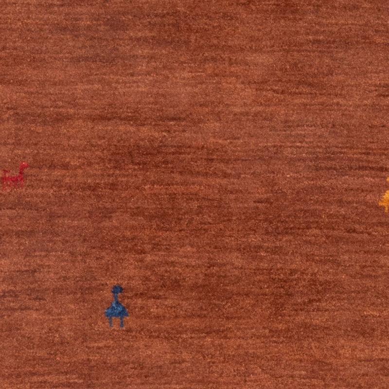 Dywan Gabbeh - perski - 144 x 105 cm - wielokolorowy