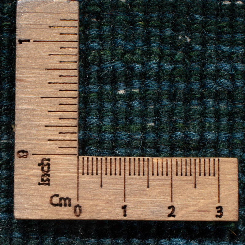 Dywan Gabbeh - perski - 148 x 104 cm - ciemna zieleń