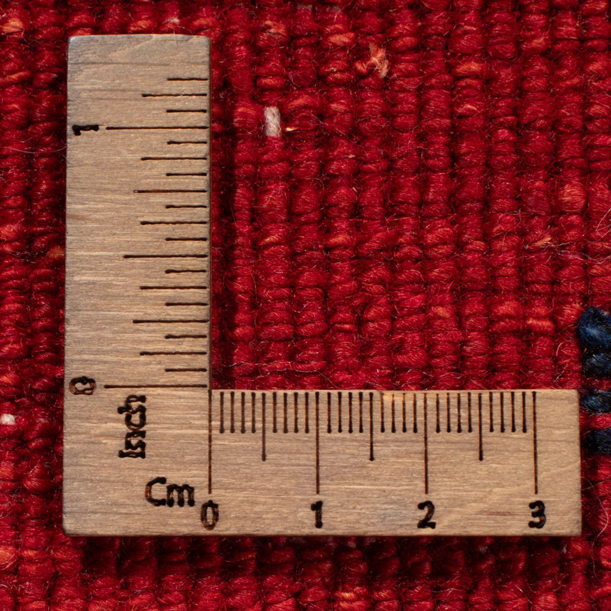 Dywan Gabbeh - perski - 142 x 102 cm - czerwony