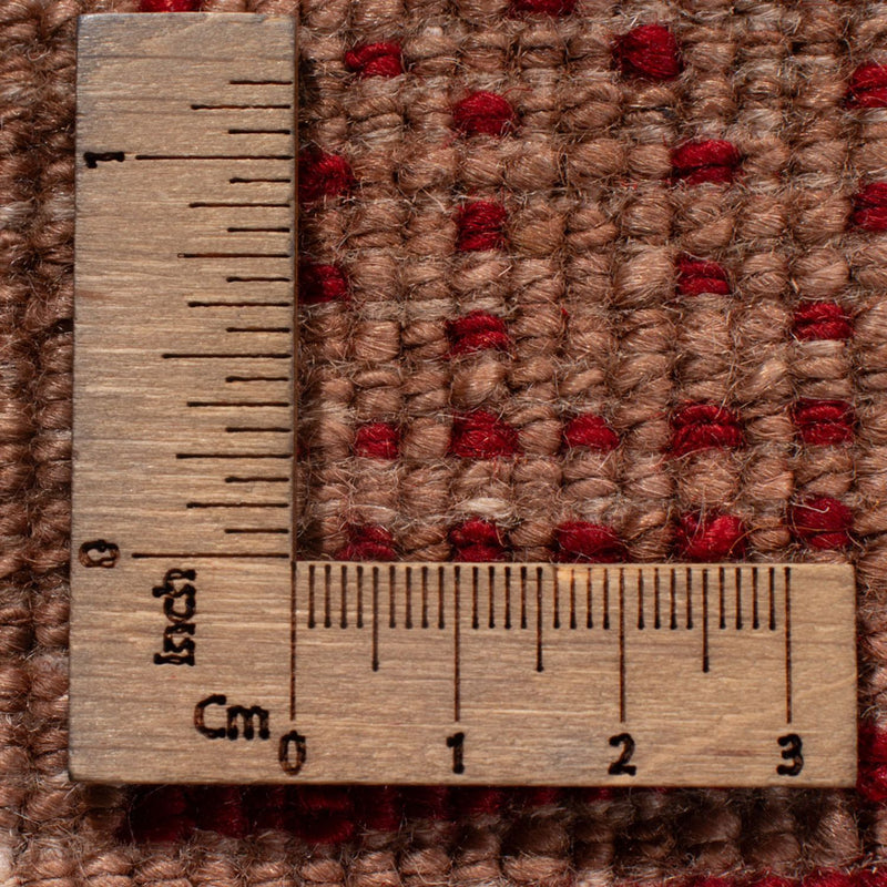 Dywan Gabbeh - perski - 161 x 104 cm - jasnobrązowy