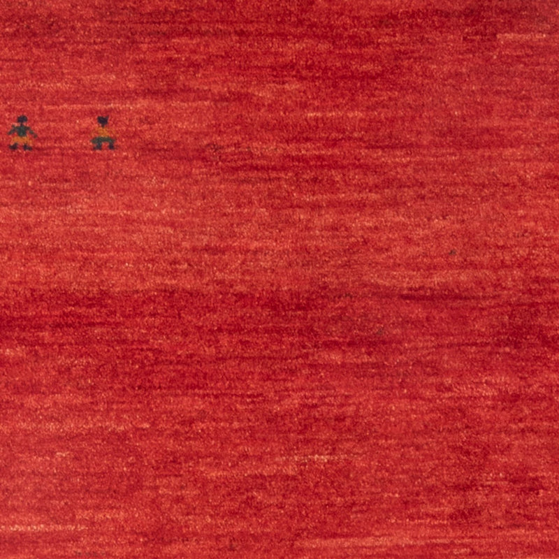 Dywan Gabbeh - perski - 146 x 100 cm - czerwony