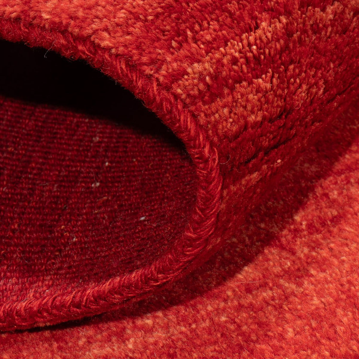 Dywan Gabbeh - perski - 146 x 100 cm - czerwony