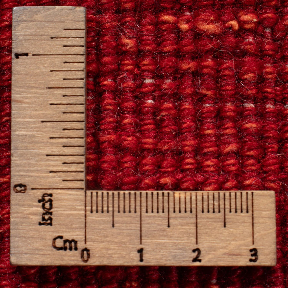 Dywan Gabbeh - perski - 146 x 100 cm - czerwony