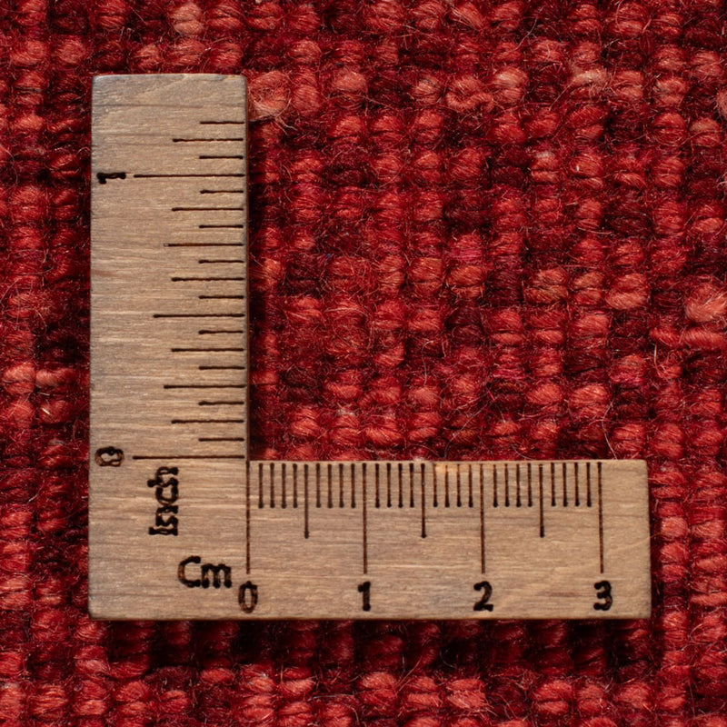 Dywan Gabbeh - perski - 140 x 102 cm - ciemna czerwień