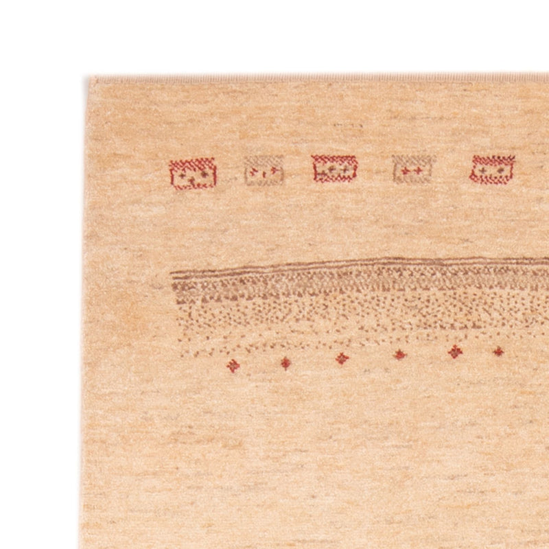 Dywan Gabbeh - perski - 153 x 111 cm - jasny beż