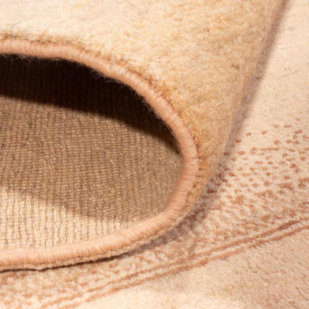 Dywan Gabbeh - perski - 153 x 111 cm - jasny beż