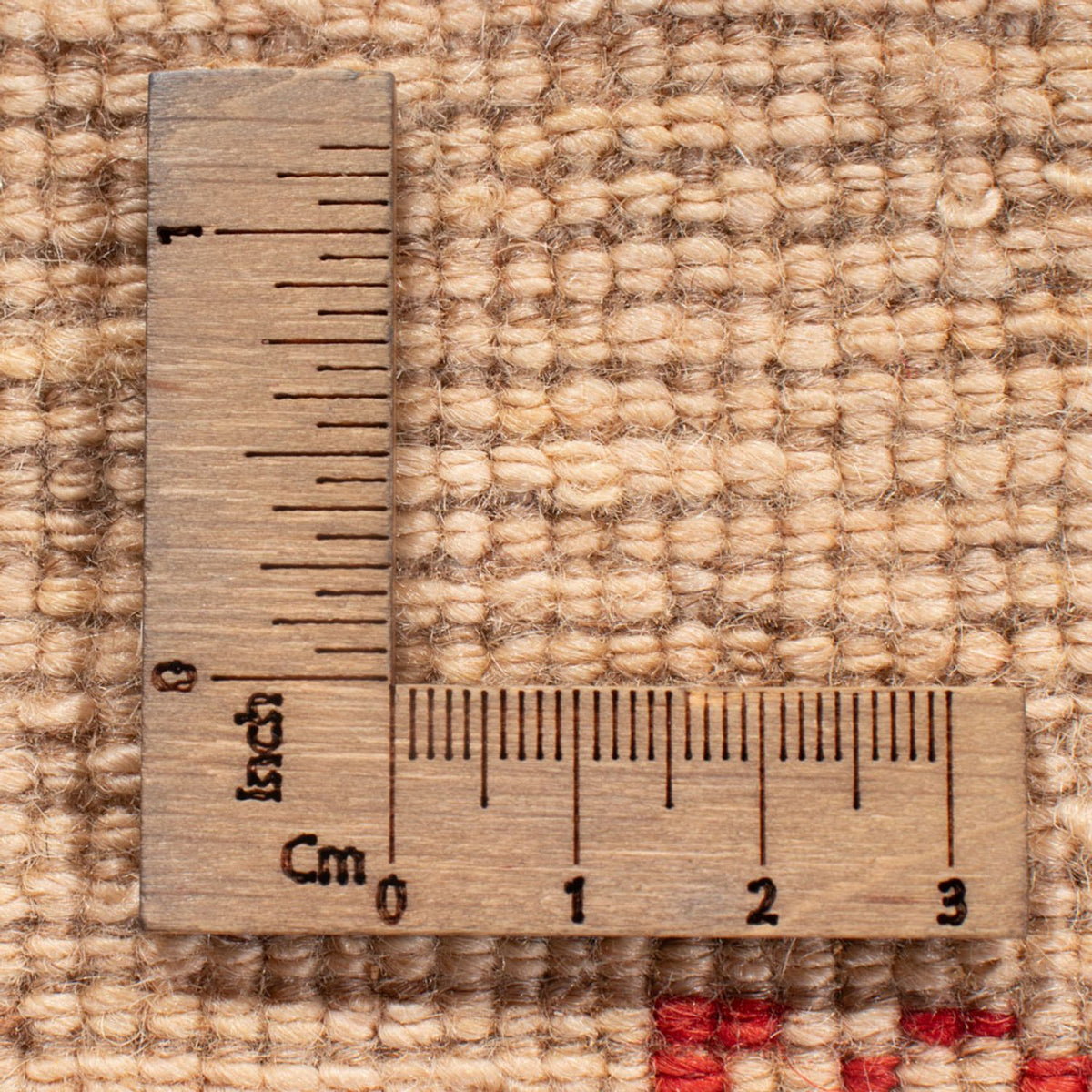 Dywan Gabbeh - perski - 153 x 111 cm - jasny beż