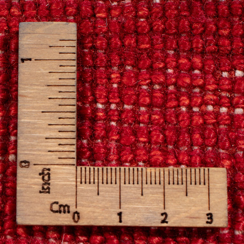 Dywan Gabbeh - perski - 184 x 139 cm - czerwony