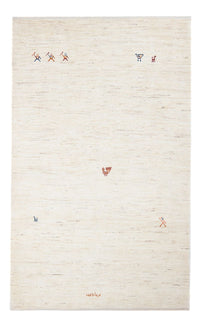 Dywan Gabbeh - perski - 189 x 122 cm - beżowy