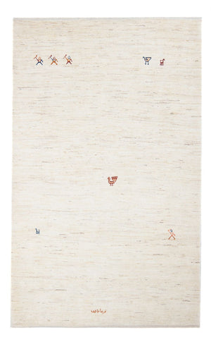 Dywan Gabbeh - perski - 189 x 122 cm - beżowy