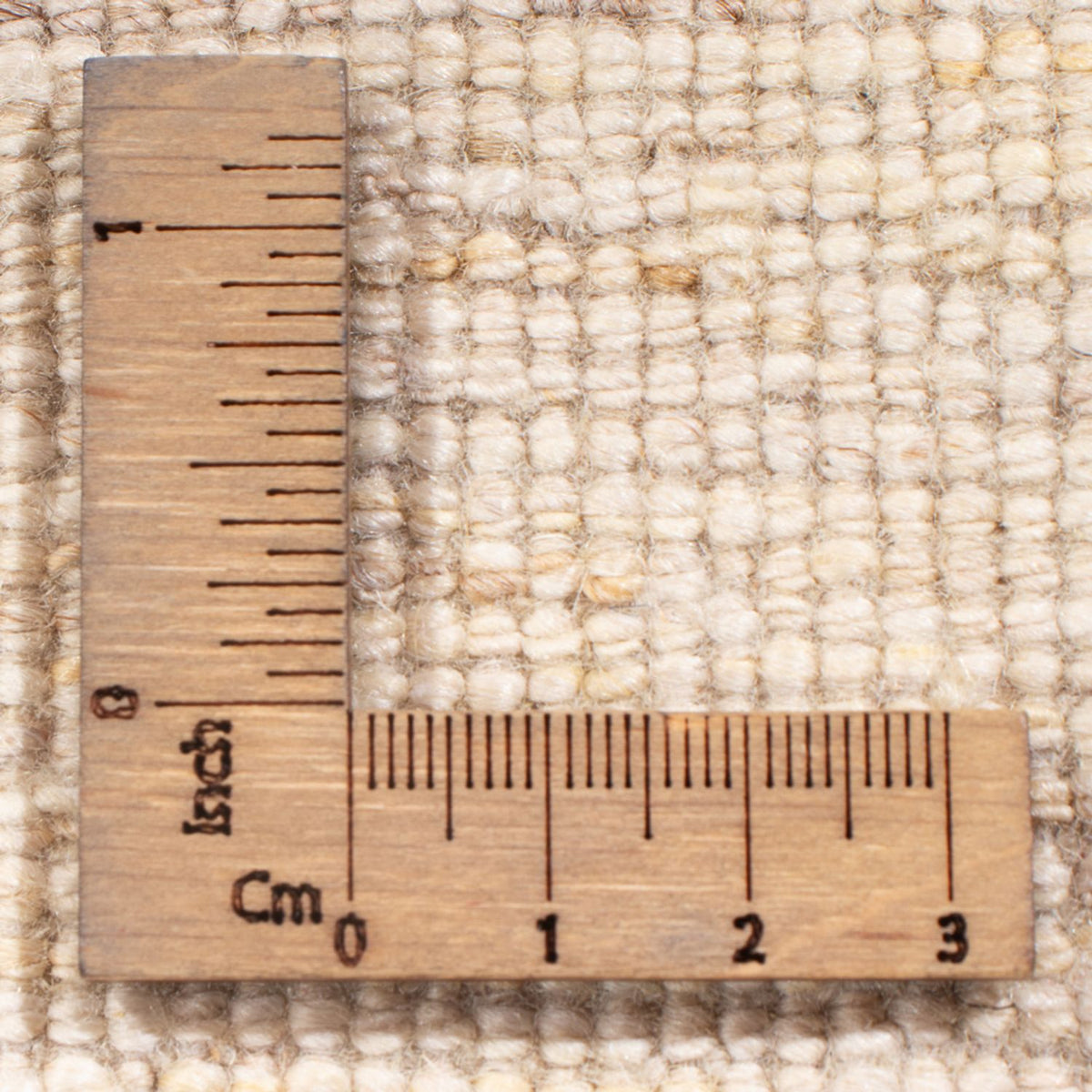 Dywan Gabbeh - perski - 189 x 122 cm - beżowy