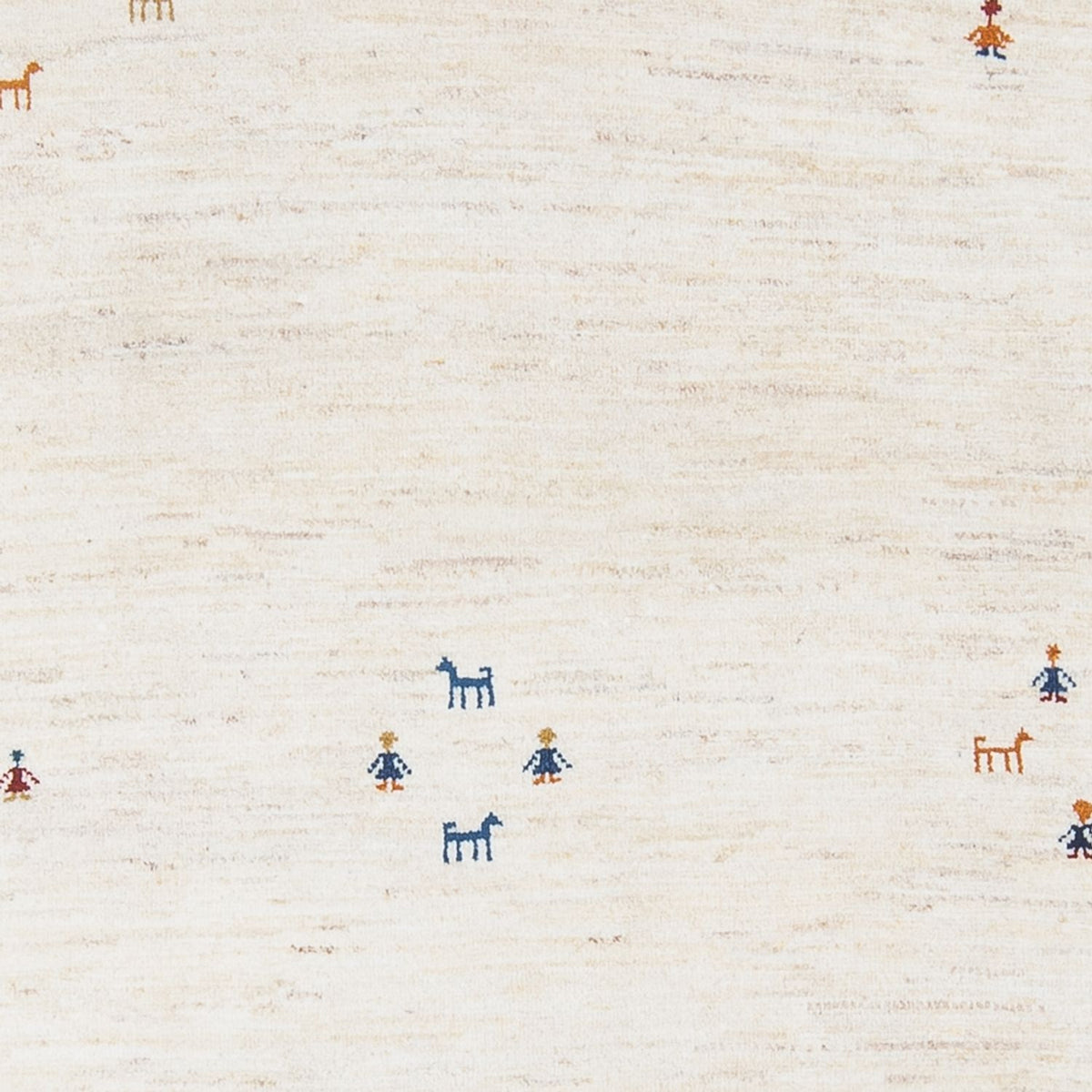 Dywan Gabbeh - perski - 178 x 126 cm - beżowy