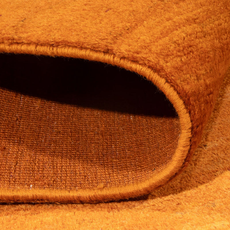 Dywan Gabbeh - perski - 172 x 138 cm - pomarańczowy