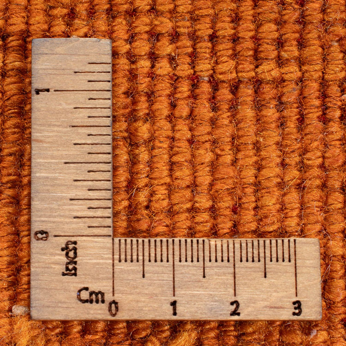 Dywan Gabbeh - perski - 172 x 138 cm - pomarańczowy