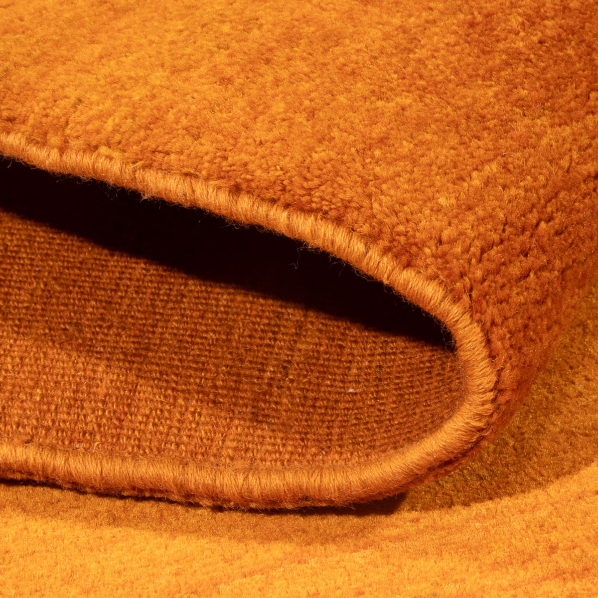 Dywan Gabbeh - perski - 176 x 116 cm - pomarańczowy