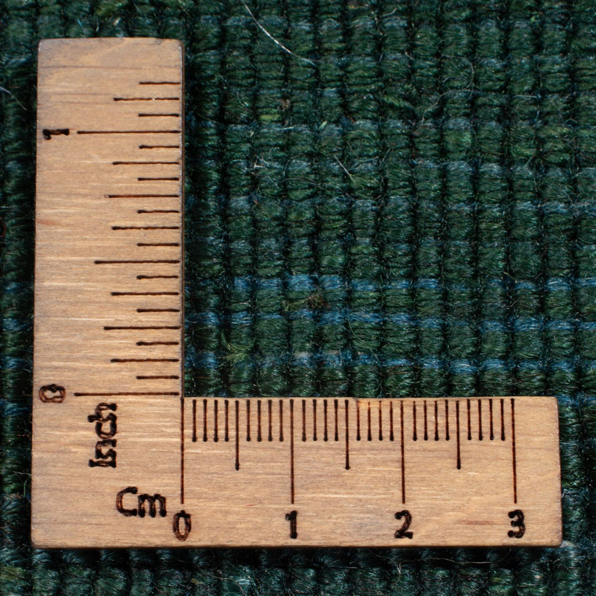 Dywan Gabbeh - perski - 183 x 113 cm - zielona